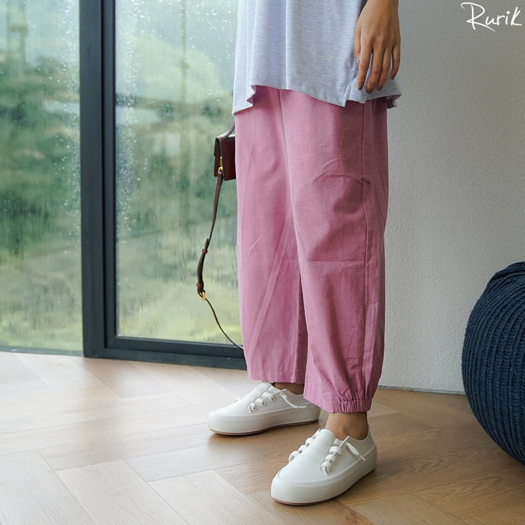 Rurik Celana Panjang Baggy Wanita Kamir Pants