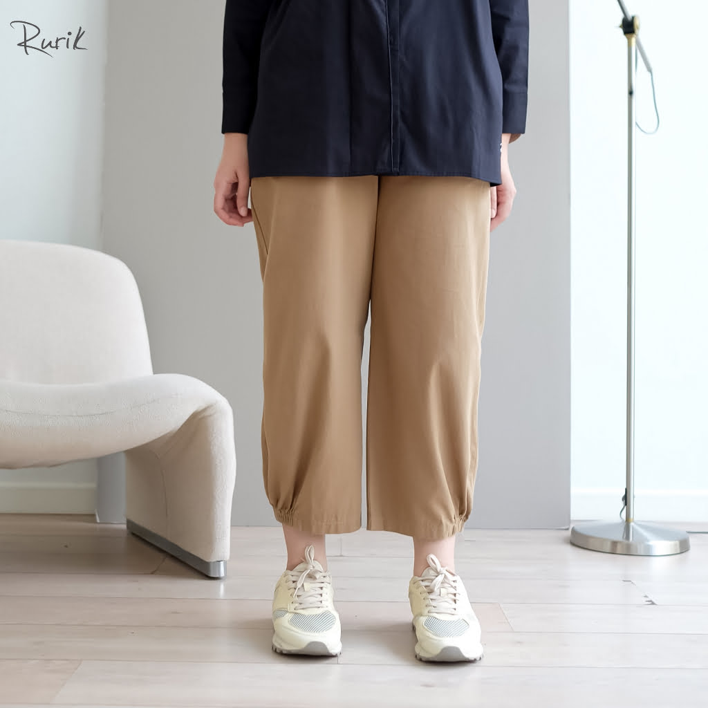 Rurik Celana Panjang Baggy Wanita Kamir Pants